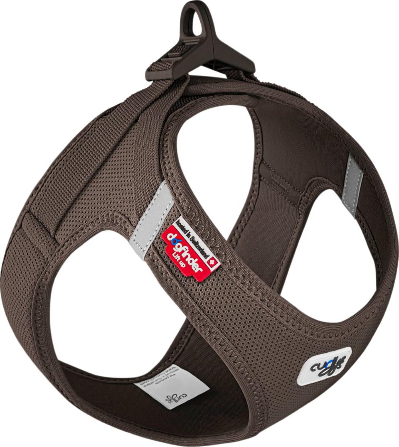 Curli - Curli Vest sele Clasp Air-Mesh Brun