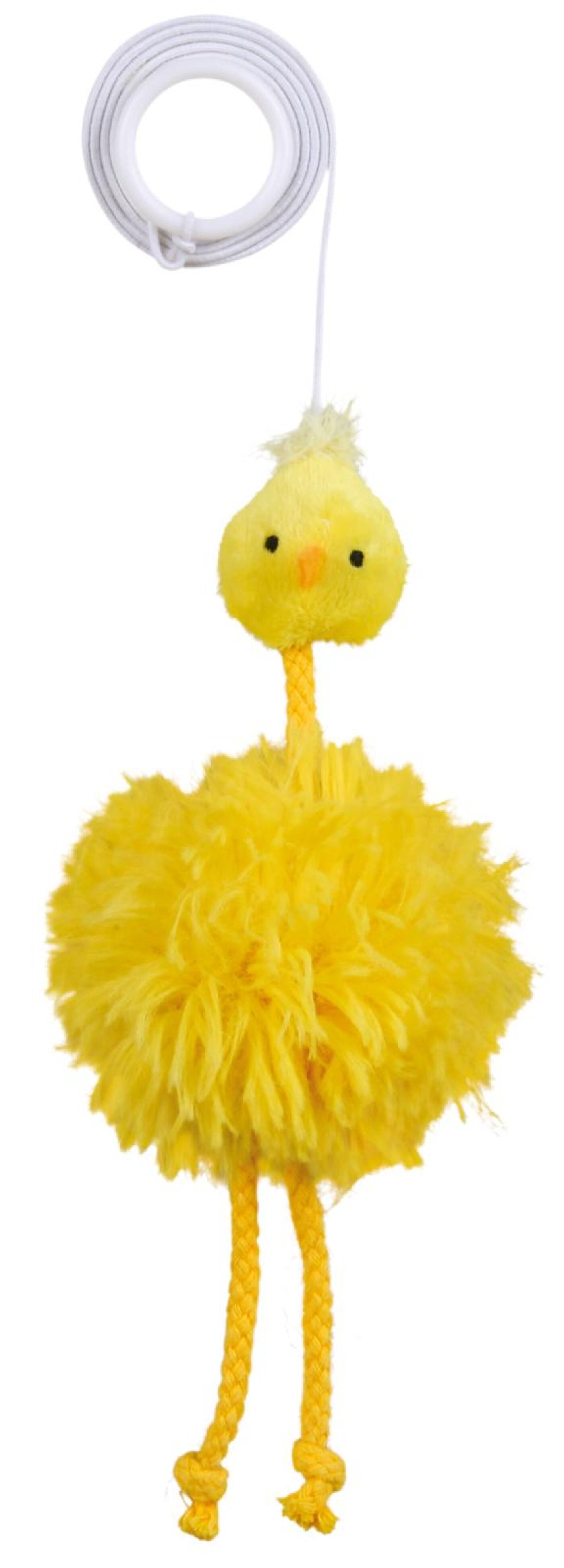 Trixie - Chicken on an elastic band, 20 cm