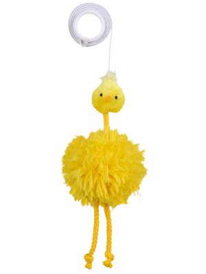 Trixie - Chicken on an elastic band, 20 cm