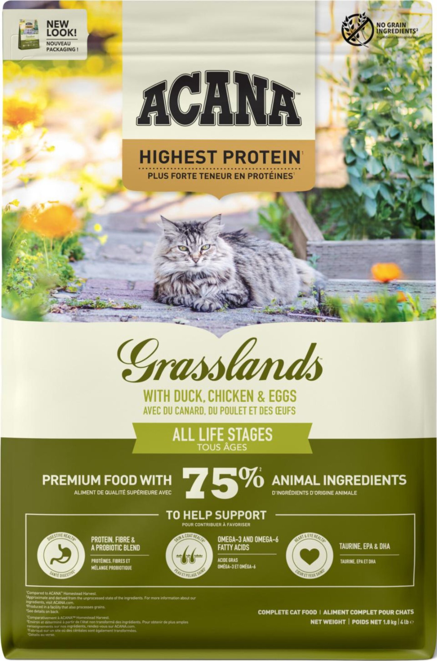 Acana - ACANA CAT Highest Protein Grasslands