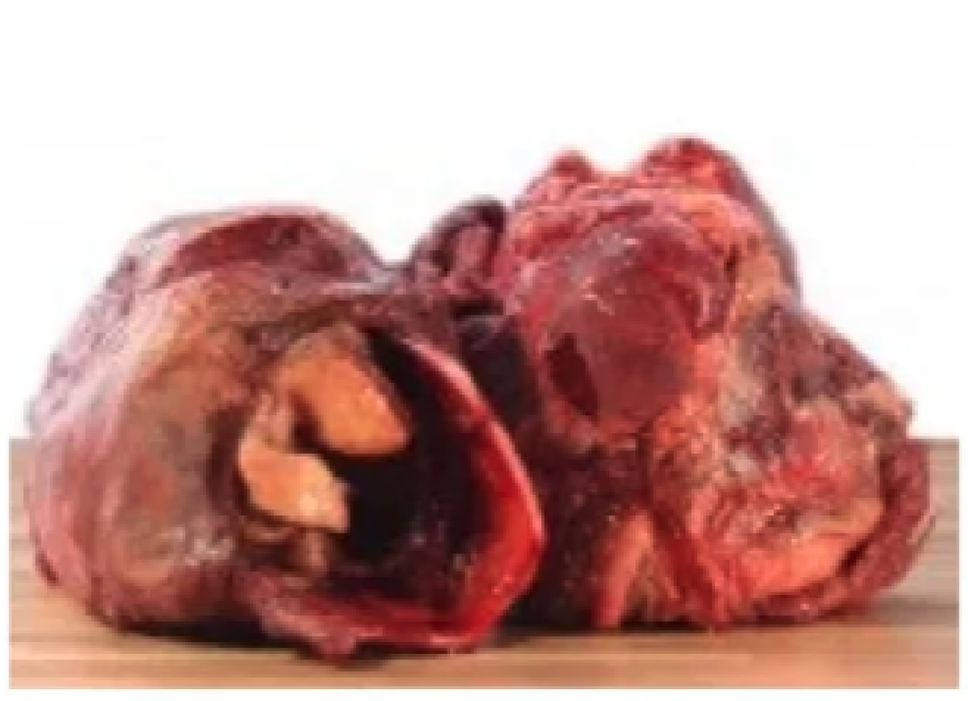 Naturfoder - Naturfoder, Oksestrubehoveder 2 stk.