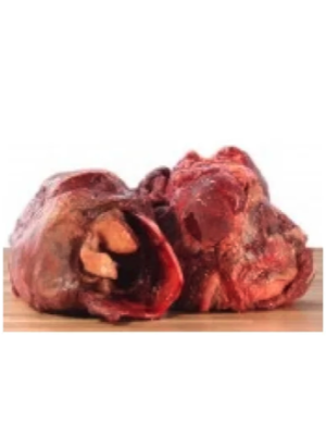 Naturfoder - Naturfoder, Oksestrubehoveder 2 stk.