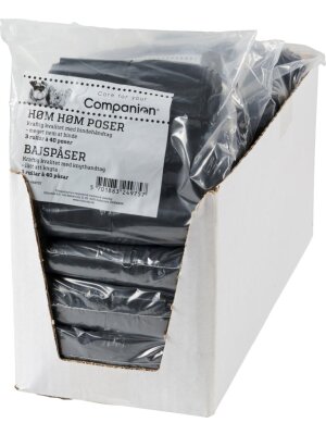 Companion - Høm høm poser kraftige 3 x 40 stk.