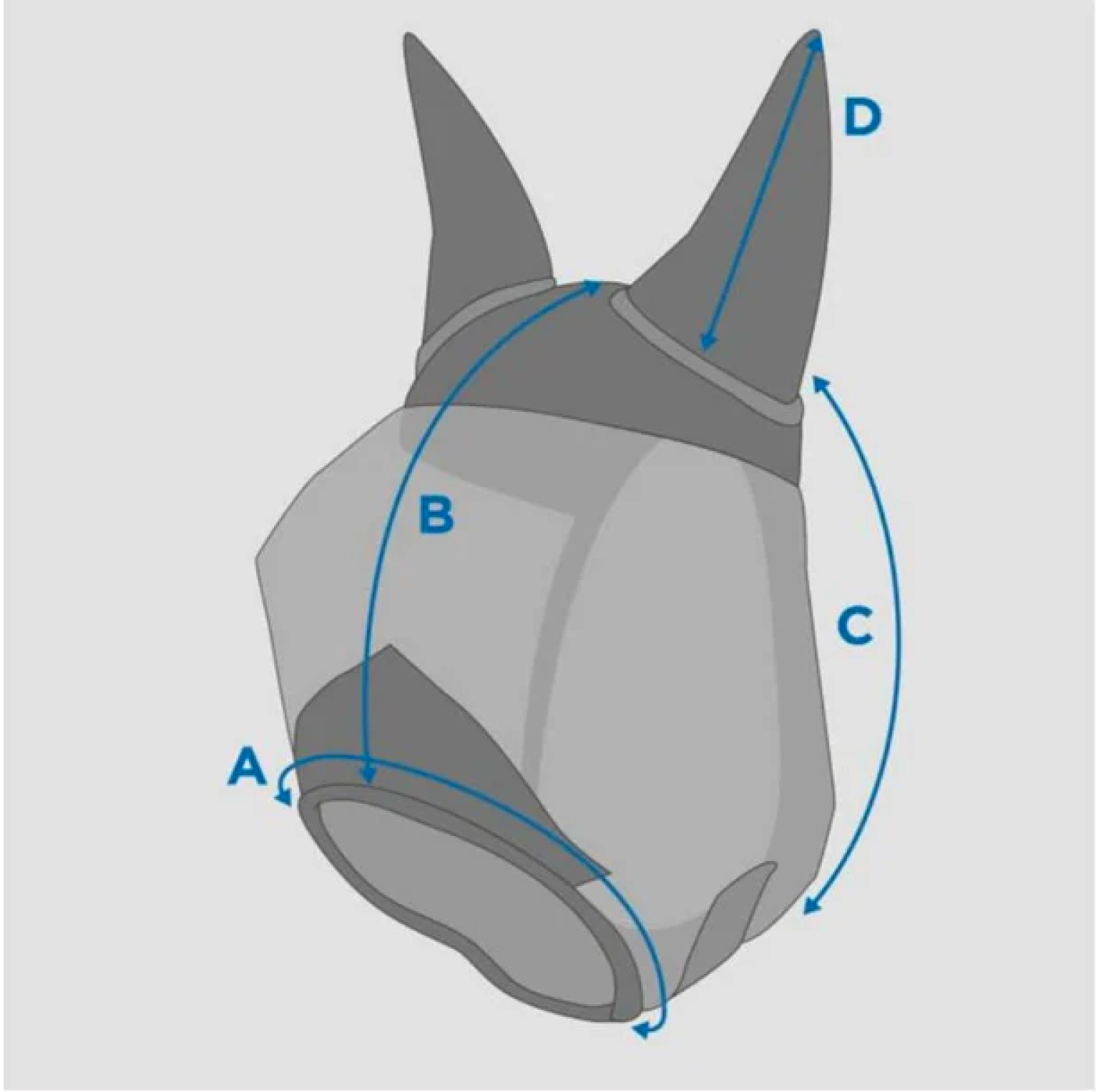 Nordic Horse - Nordic Fluemaske 