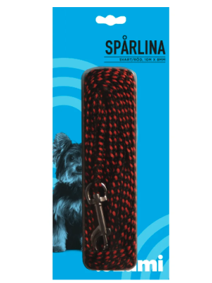 Ozami - Sporline 5 m. 8mm. sort/rød