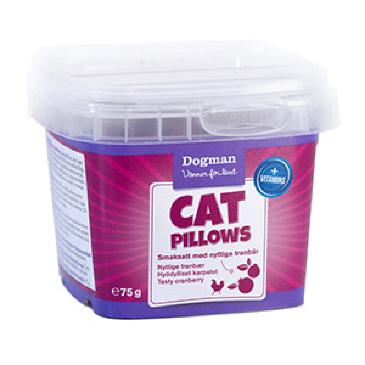 Dogman - Dogman Cat Pillows Tranebær 75g