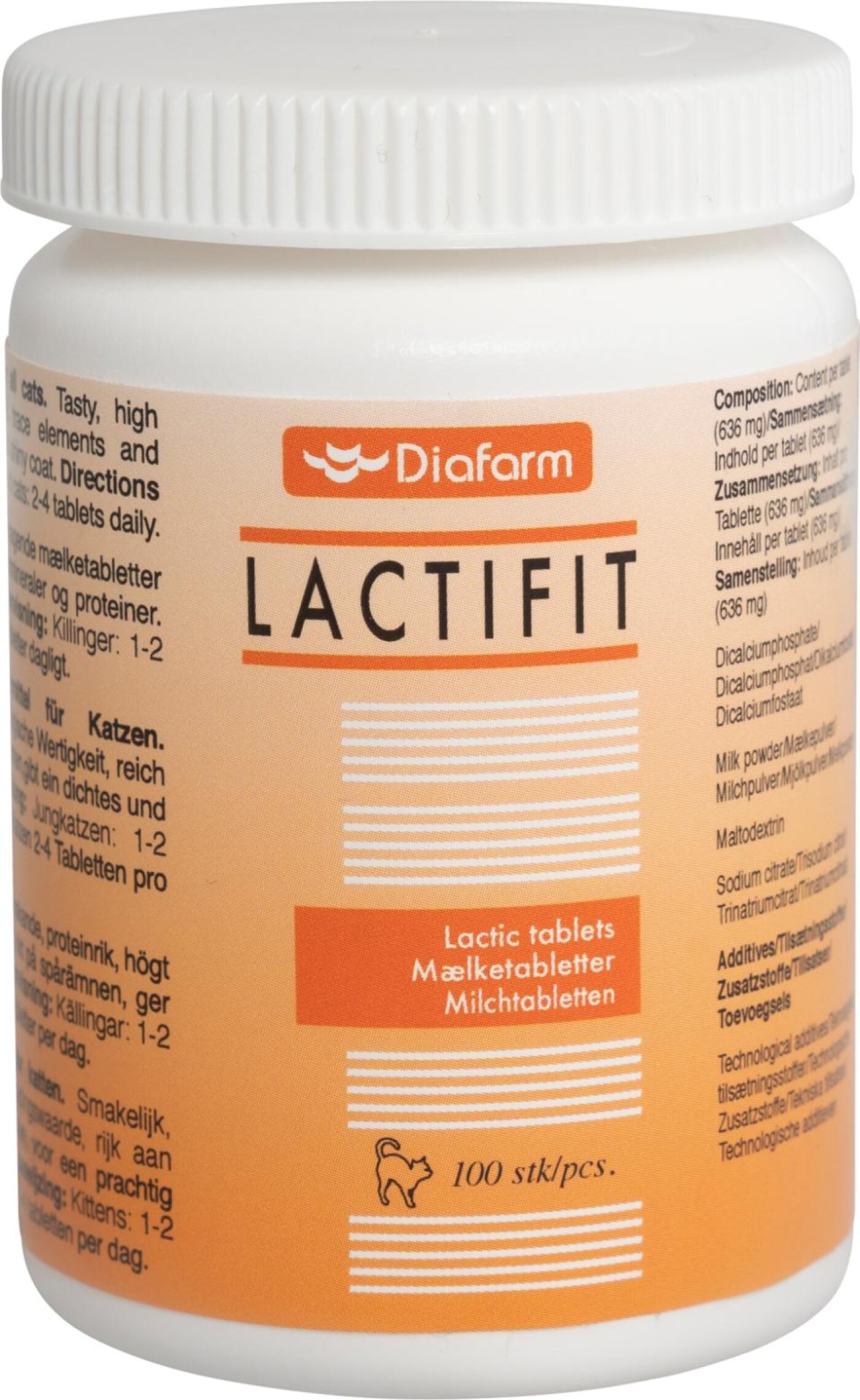 Diafarm - LactiFit Mælkegærtabletter 100stk