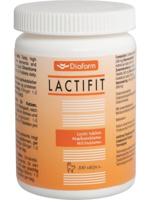 Diafarm - LactiFit Mælkegærtabletter 100stk