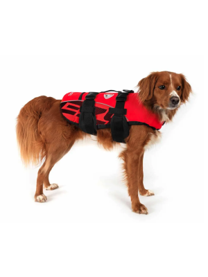 Ezydog - Ezydog, Redningsvest 27-41 kg, Rød, L 43-61 cm