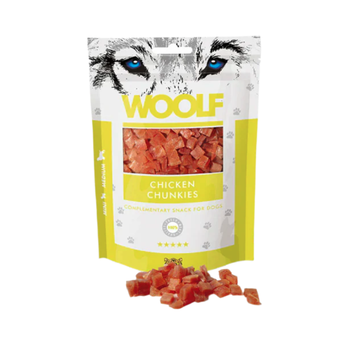 Woolf - Woolf Chicken Chunkies 100 gr.
