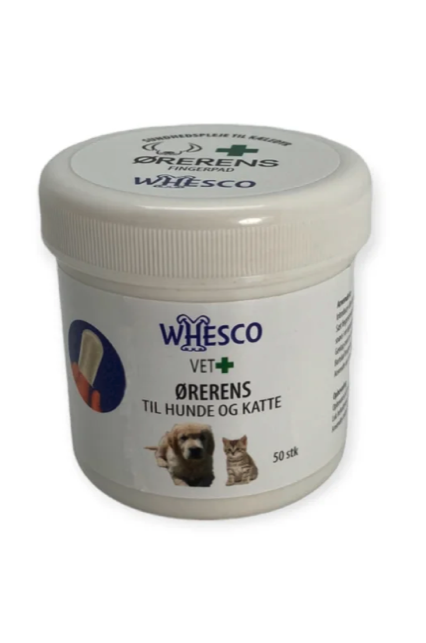 Whesco - Whesco Ørerens, Fingerpads, 50 stk