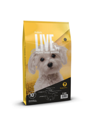 ProBiotic LIVE - ProBioTic LIVE Puppy Mini Breed Kalkun 