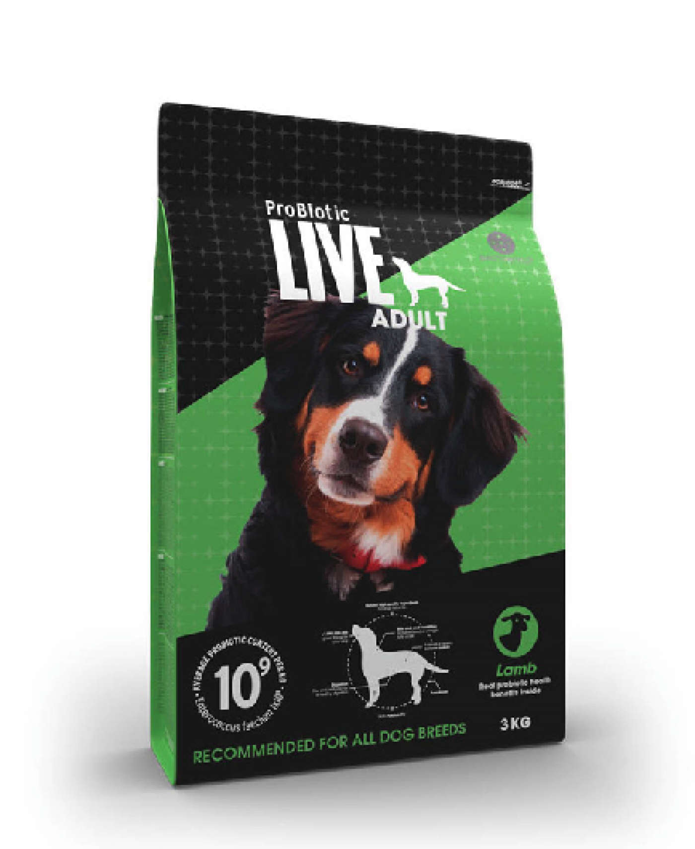 ProBiotic LIVE - ProBioTic LIVE Hund Adult All Breed Lam