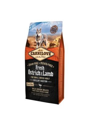 Carni Love - Carnilove Fresh Small, Ostrich & Lamb 