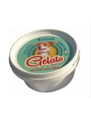 Gelato - Whesco Hunde Is m. Kokos & Hindbær