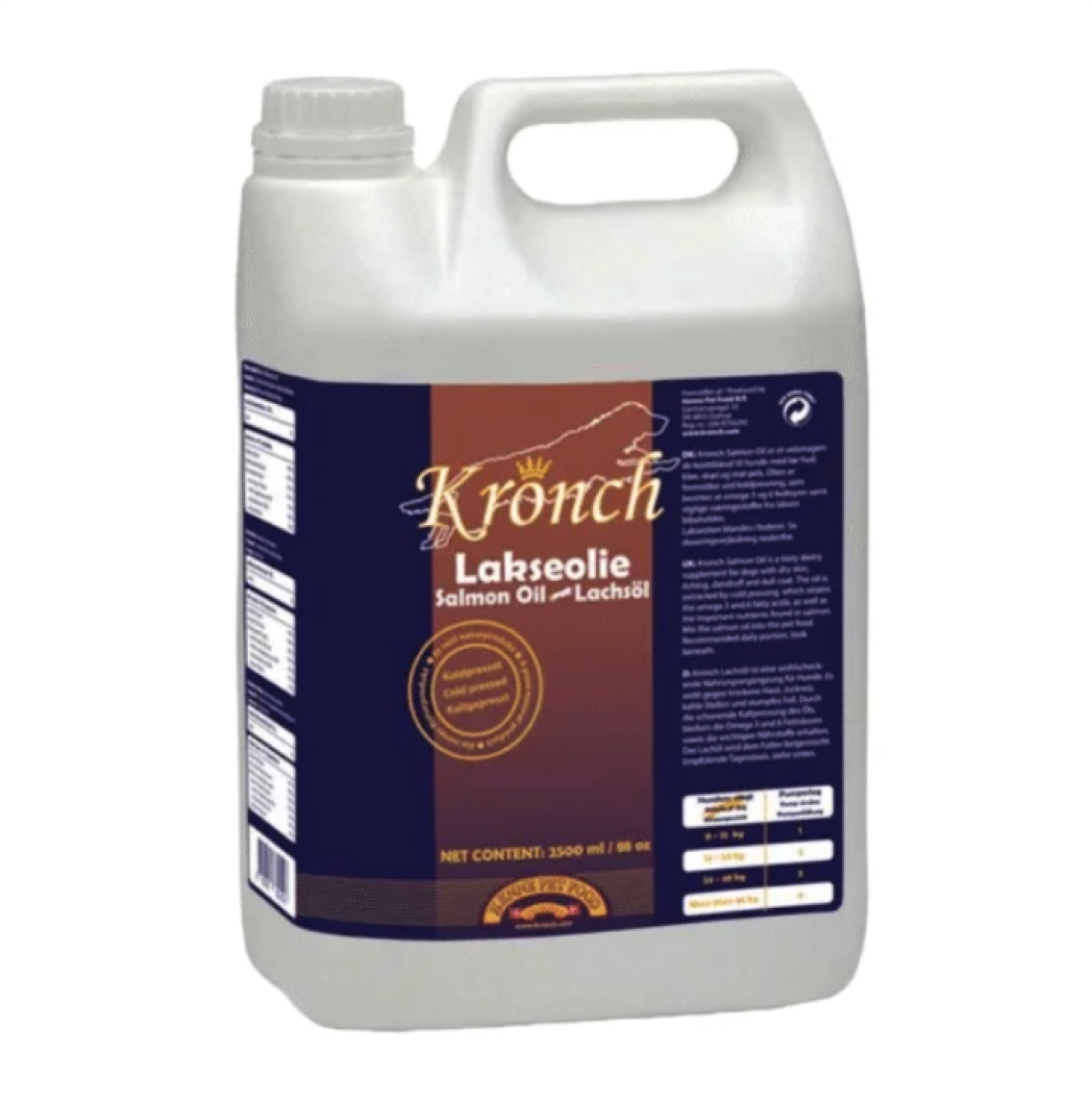 Kronch - Kronch Lakseolie 2,5 L