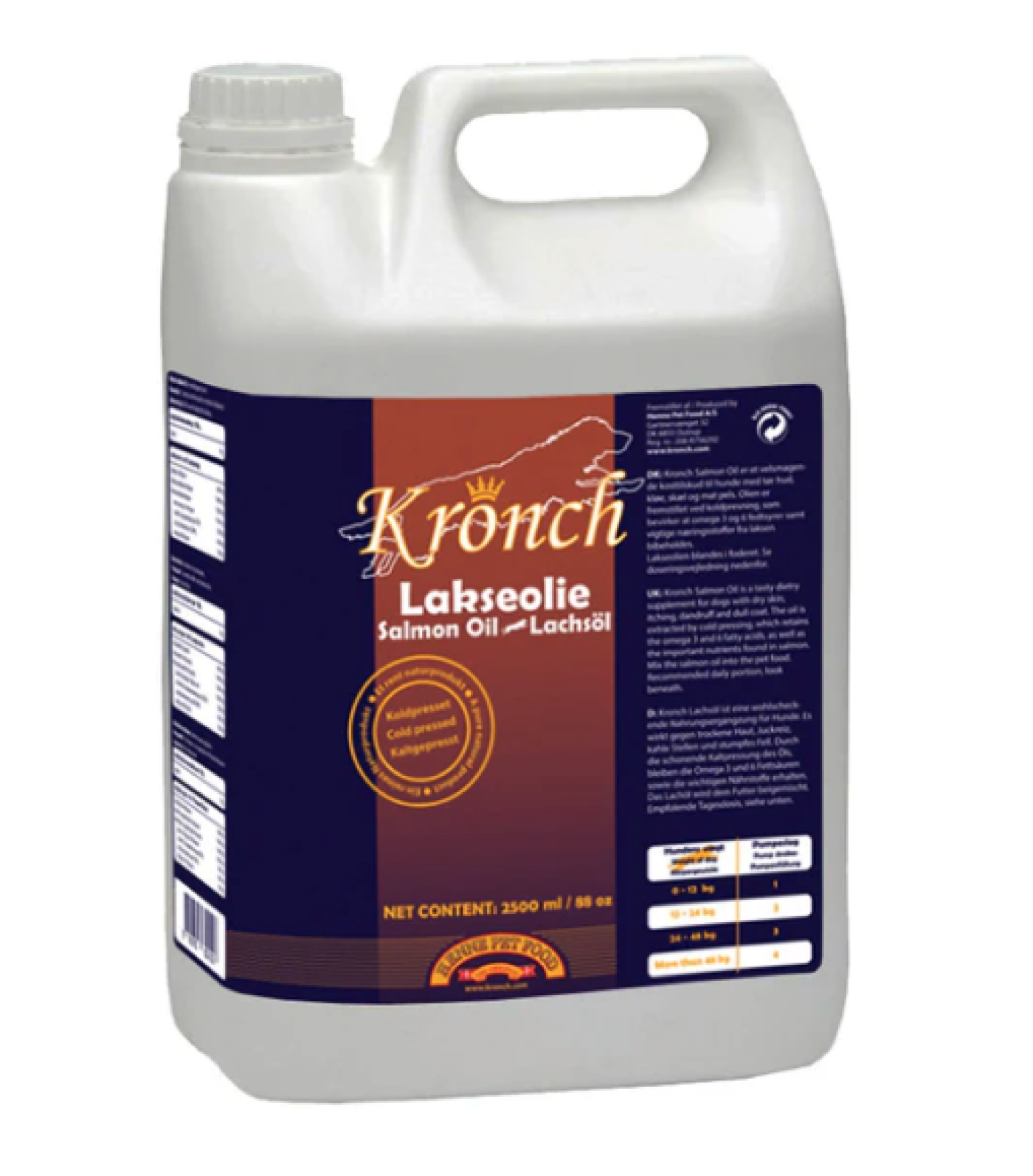 Kronch - Kronch Lakseolie 2,5 L