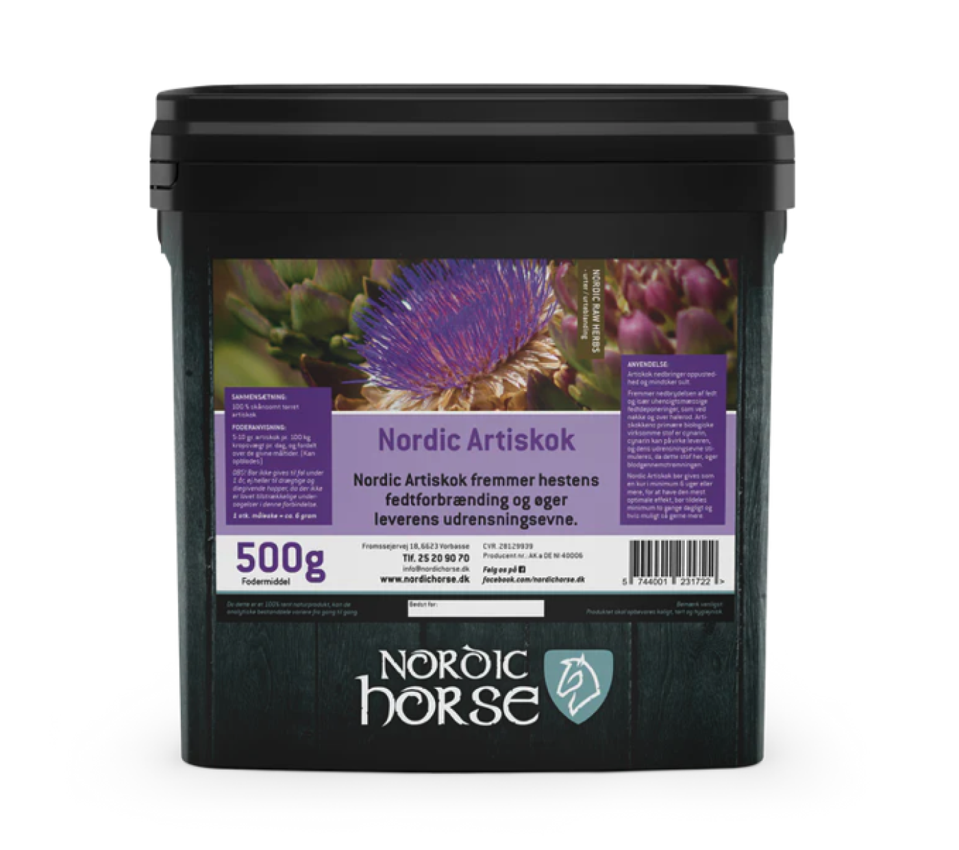 Nordic Horse - Nordic Artiskok 500 gr.