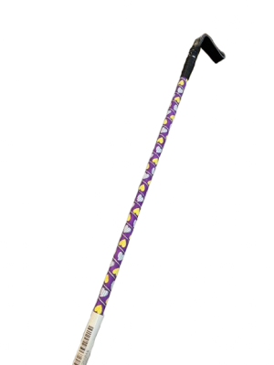 Eldorado - Pisk m. hjerter, lilla med hjerter 65 cm.