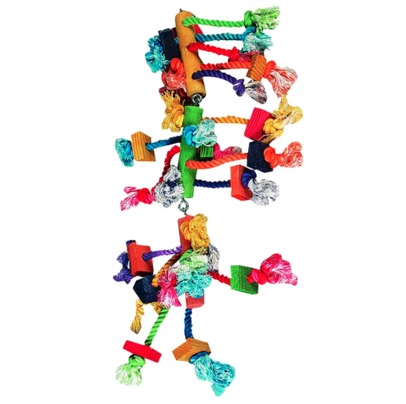 Imazo - Fuglelegetøj Papegøjeophæng med perler 3 dele