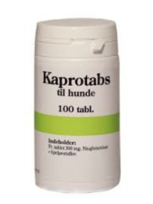 Kaprotabs (til hunde der spiser sit lort)