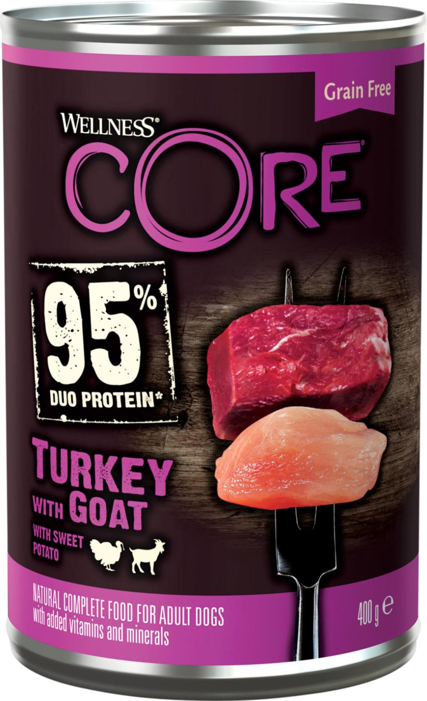 CORE - CORE 95 Kalkun med ged og sød kartoffel