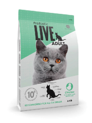 ProBiotic LIVE - ProBioTic LIVE Kat Adult Kylling All Breed