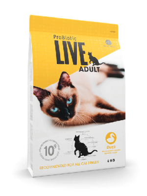 ProBiotic LIVE - ProBioTic LIVE Kat Adult And All Breed