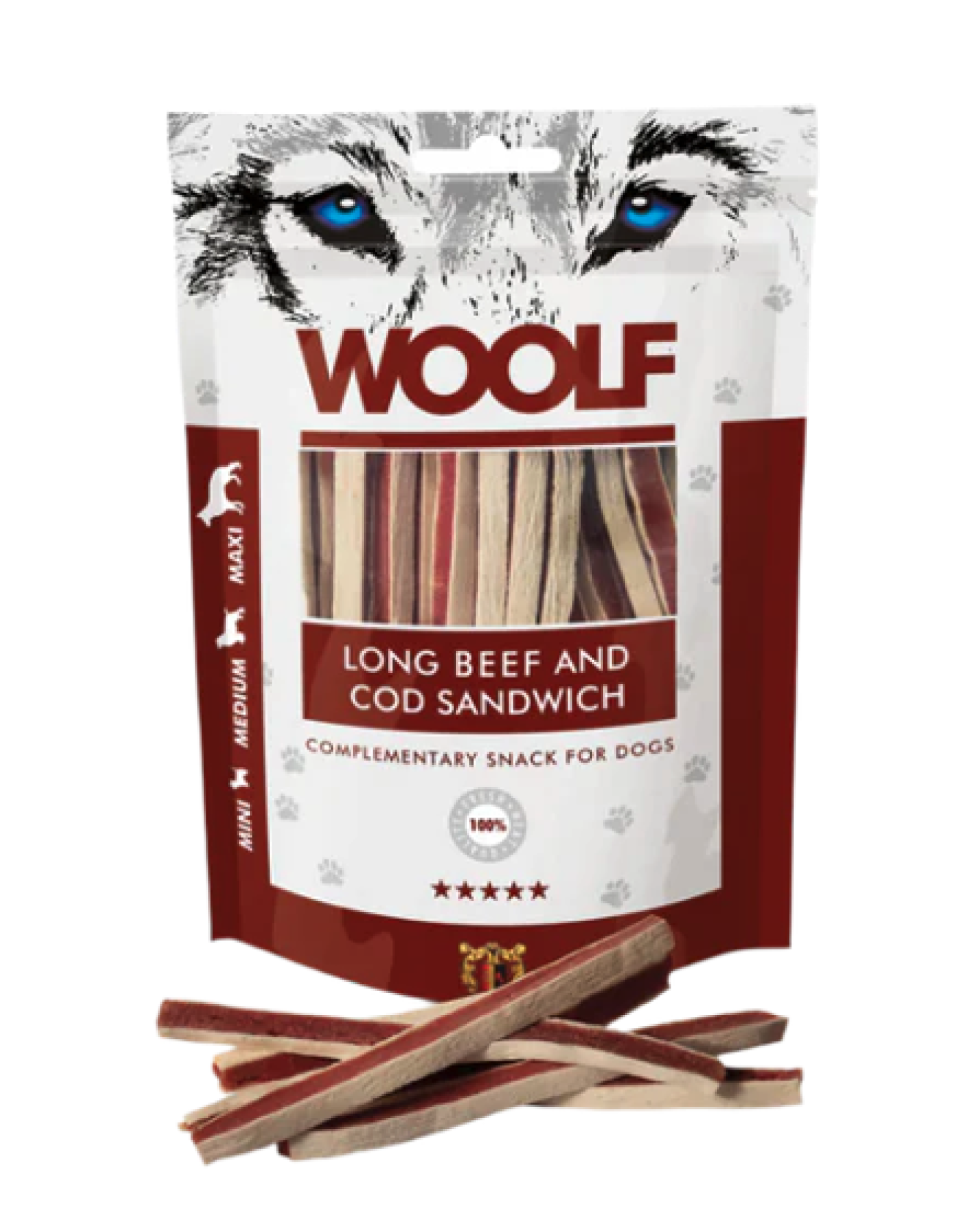 Woolf - Woolf Long Beef & Cod Sandwich 