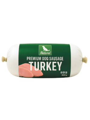 Natural - Natural Premium Dog Sausage Kalkun