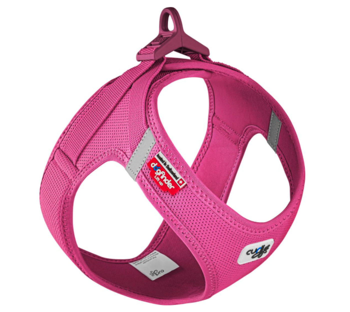 Curli - Curli Vest sele Clasp Air-Mesh Pink XS