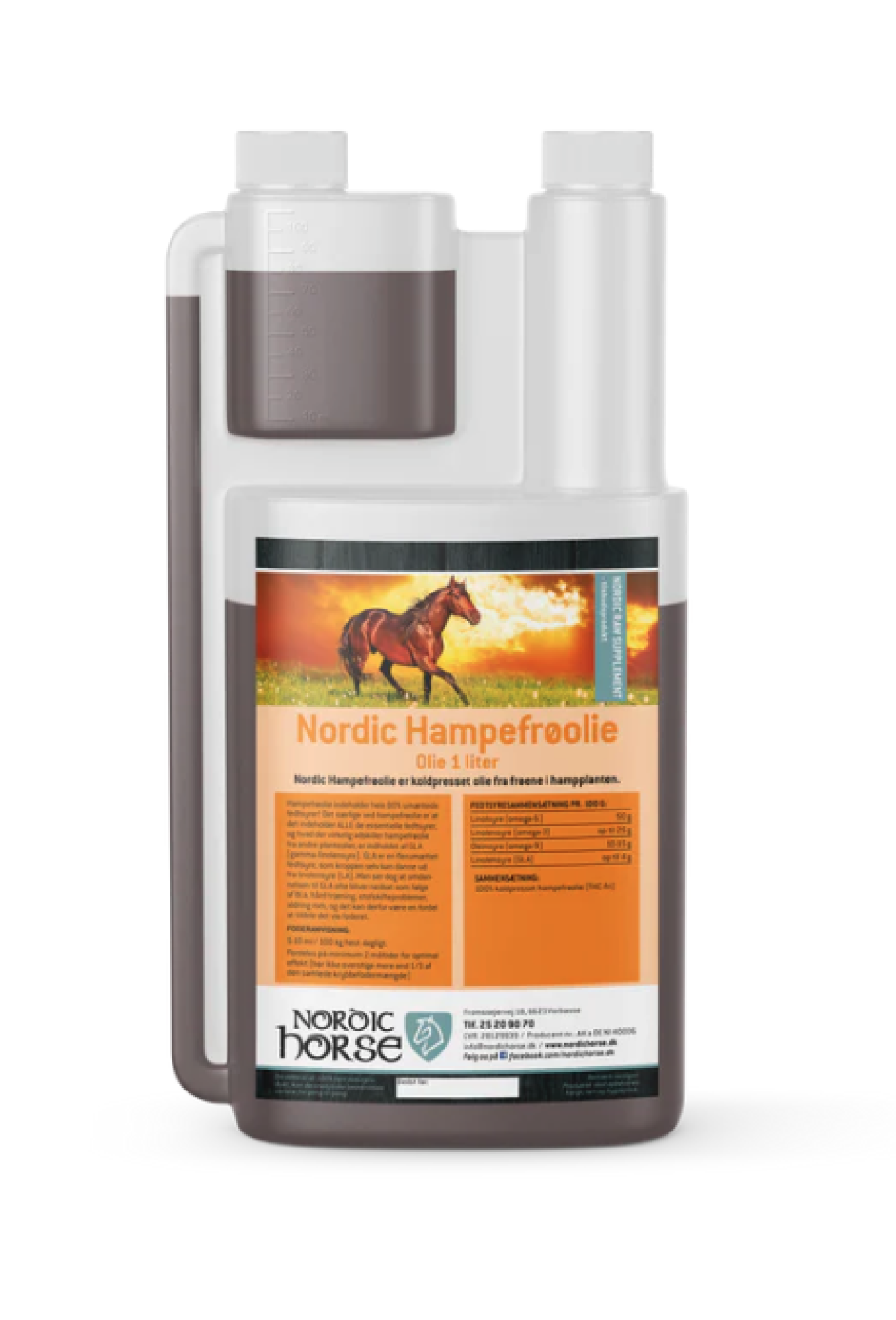 Nordic Horse - Nordic Hampefrøolie