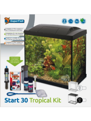 SuperFish - SF Start 30 Tropical Kit Hvid