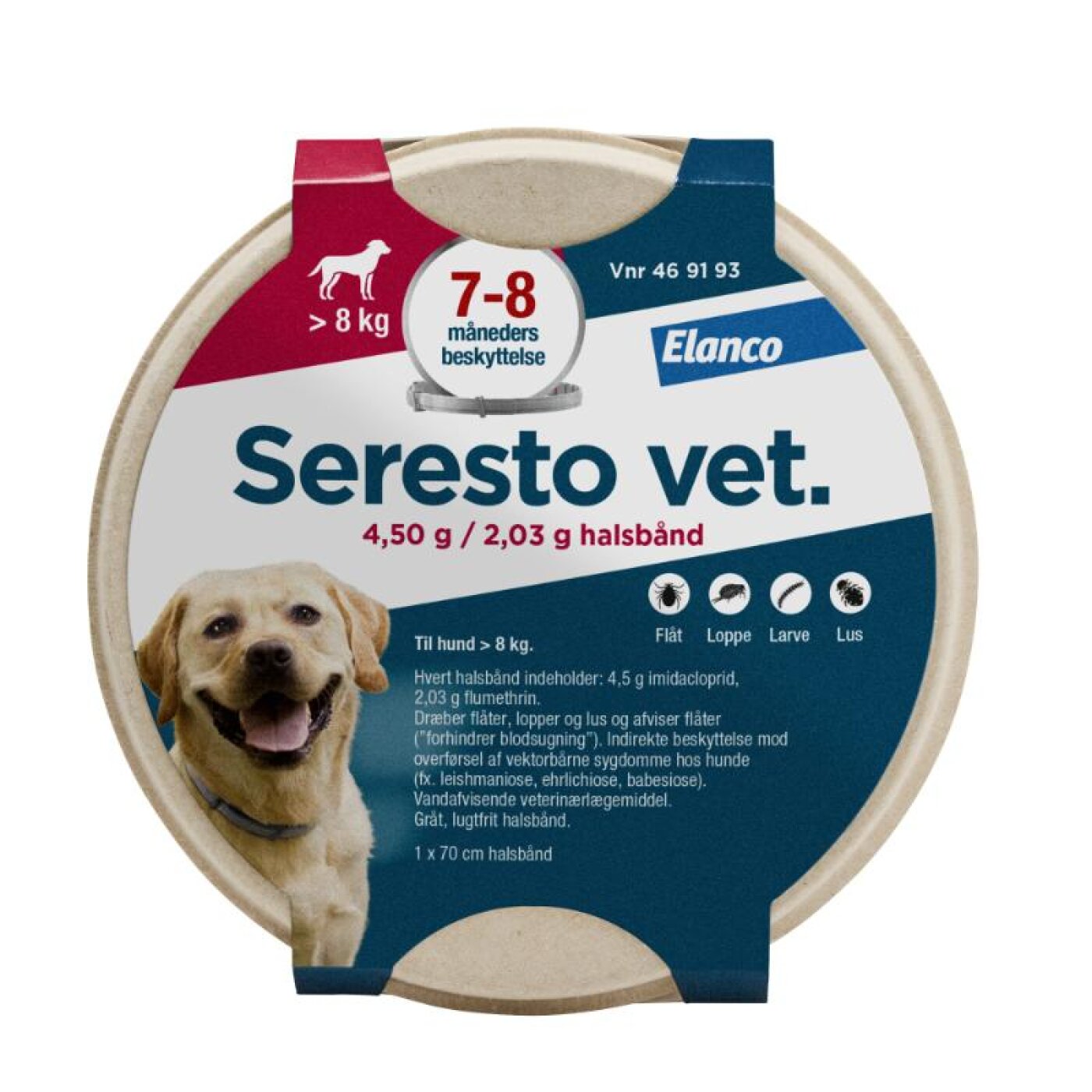 Seresto - Seresto Vet Halsbånd til hund