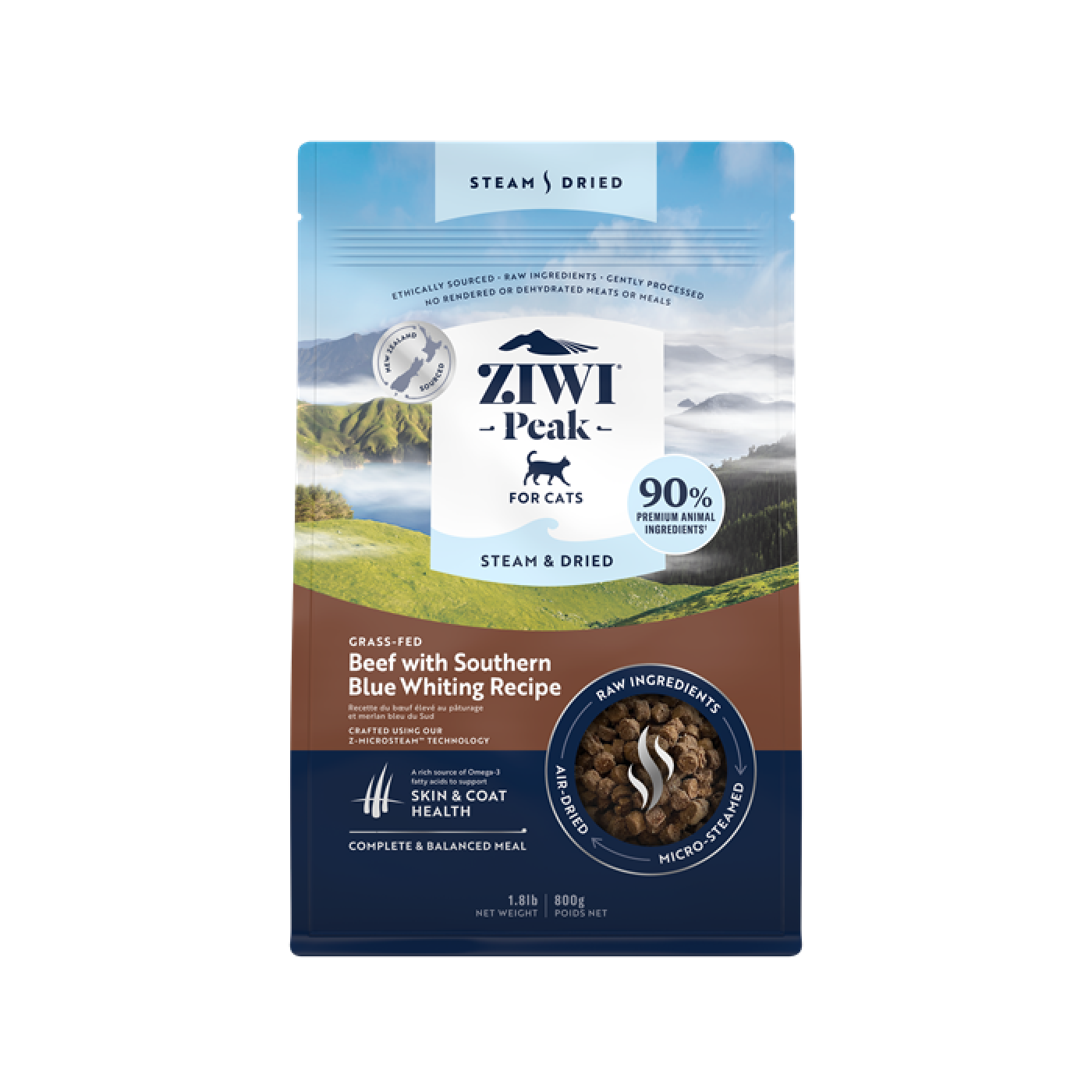 ZiwiPeak - ZIWIPEAK STEAM & DRIED BEEF POUCH