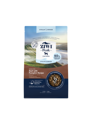 ZiwiPeak - ZIWIPEAK STEAM & DRIED DOG BEEF POUCH