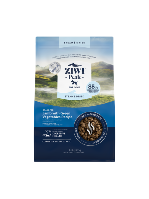 ZiwiPeak - ZIWIPEAK STEAM & DRIED DOG LAMB POUCH