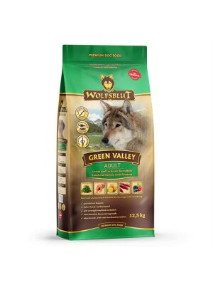 Wolfsblut - WOLFSBLUT, GREEN VALLEY, LAMB & SALMON, ADULT