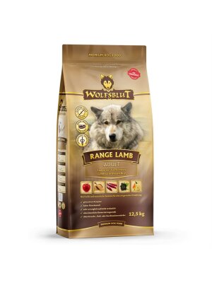 Wolfsblut - WOLFSBLUT, RANGE LAMB, ADULT, MEDIUM