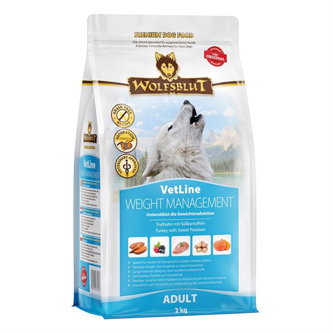 Wolfsblut - WOLFSBLUT, VETLINE, WEIGHT MANAGEMENT