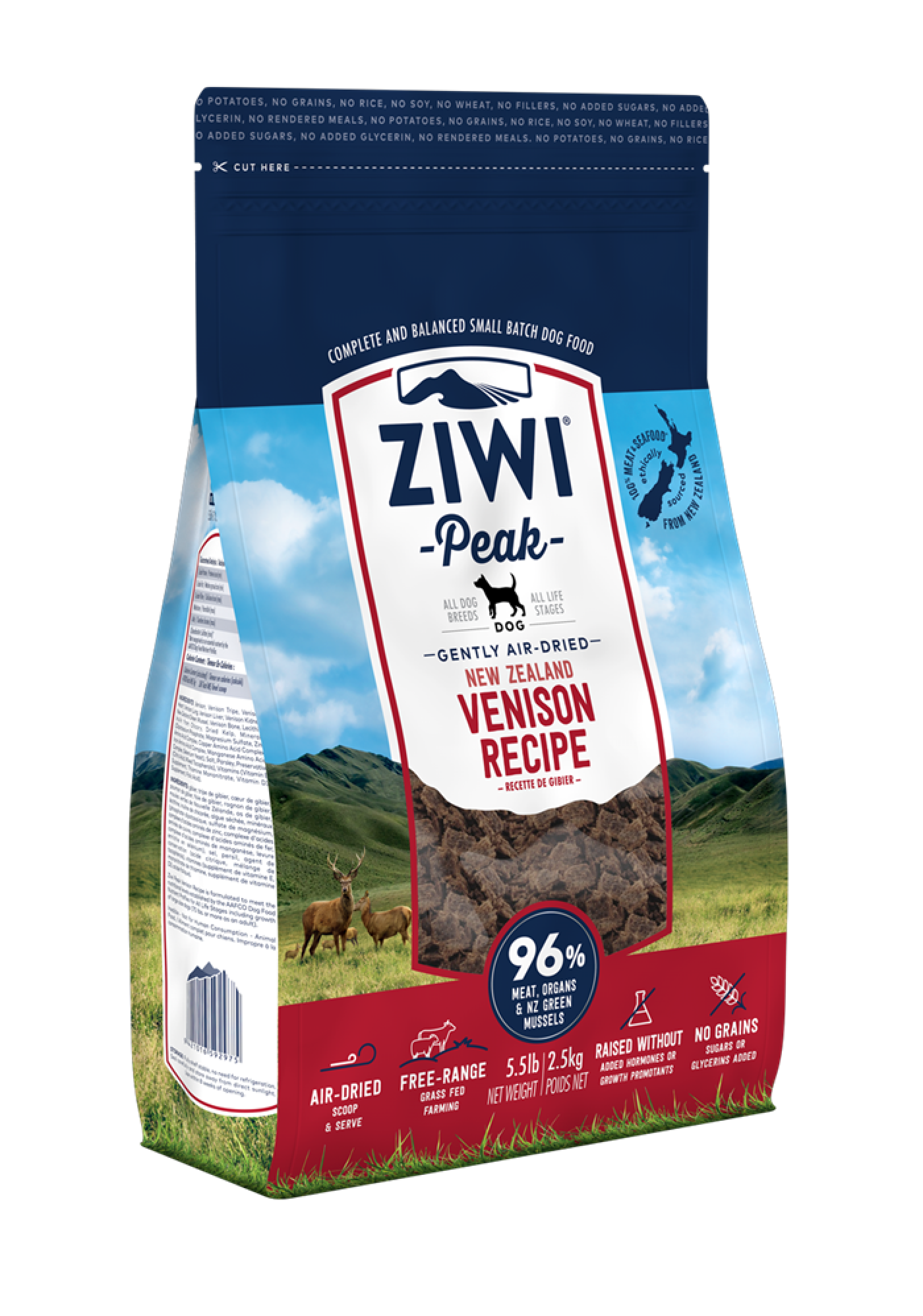 ZiwiPeak - ZIWIPEAK VENISON 1 KG. AIR-DRIED