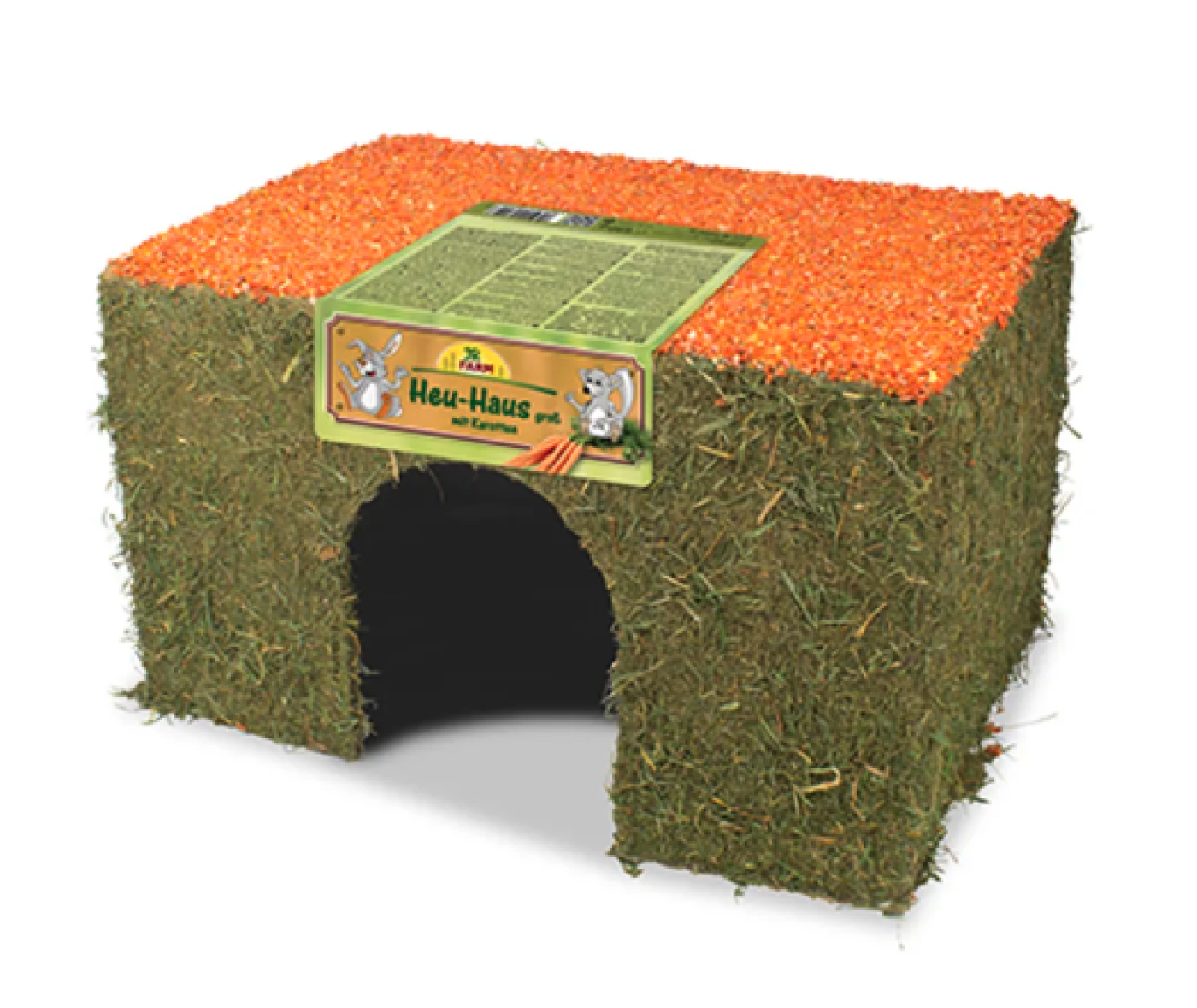 JR Farm - JR Farm Høhus med gulerodstag 37x24x21cm. str. L