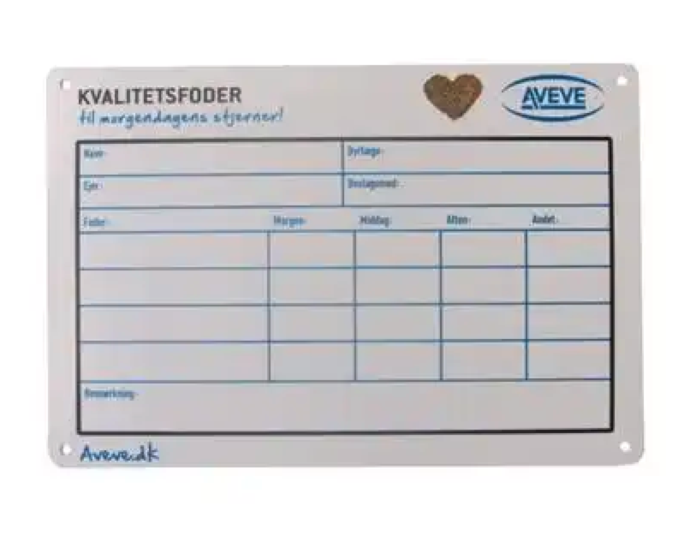 Natural - Aveve Boks Tavle