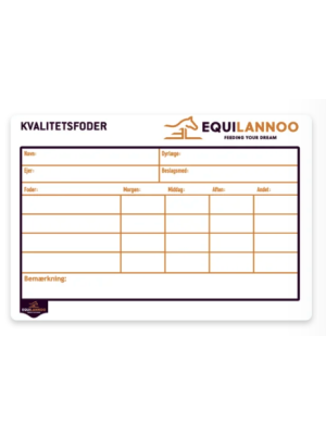 Equidan - Equilannoo Boks Tavle