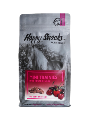 Equidan - Happy Snacks Mini Trainies m kirsebærsmag 1kg