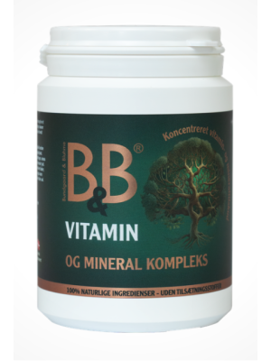 B&B - B&B Vitamin og Mineral kompleks B&B - B&B Vitamin og Mineral kompleks