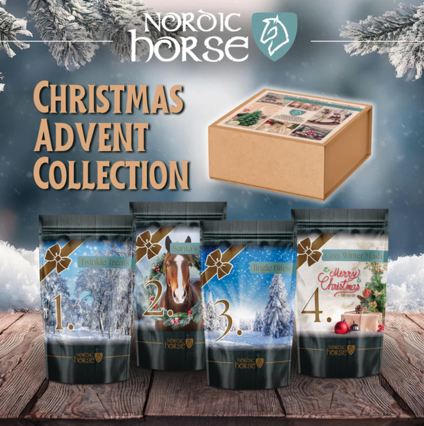 Nordic Horse - Christmas Advent Collection