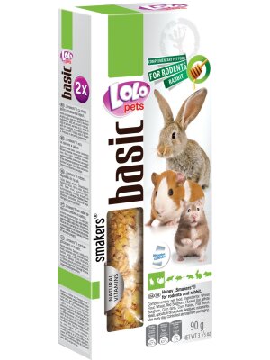 LoloPets - 2xfrøstænger Gnaver Honning