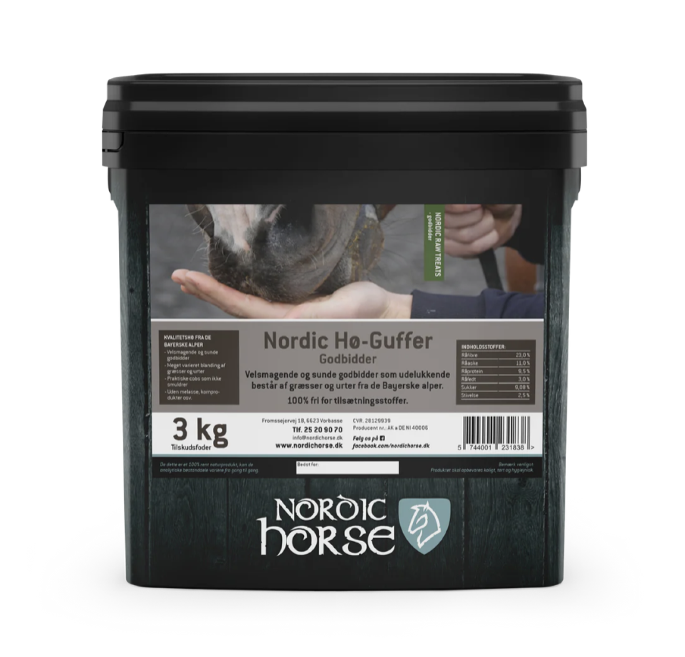 Nordic Horse - Nordic Hø Guffer 3 kg.