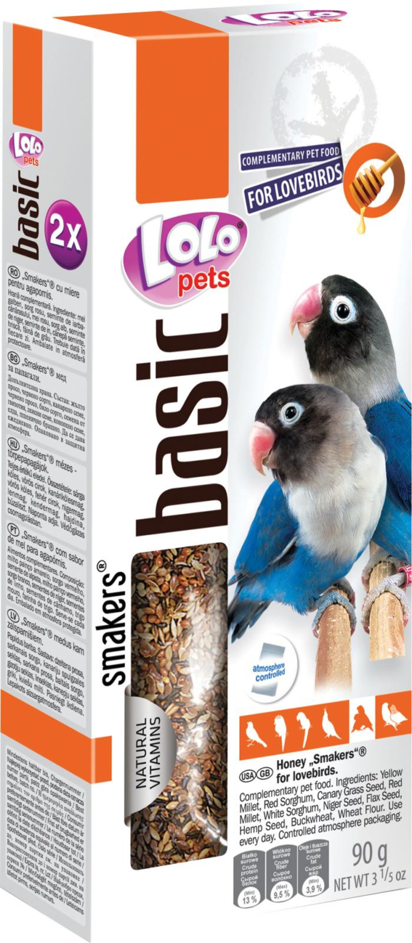 LoloPets - Lolo Frøstænger Dværgpapegøje